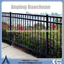 Baochuan fabulosa eco-friendly e abastecido cerca de aço / ferro forjado / cerca de alumínio